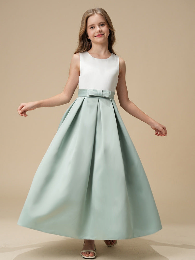 2025新款大童钢琴公主裙小提琴比赛表演出服装儿童礼服