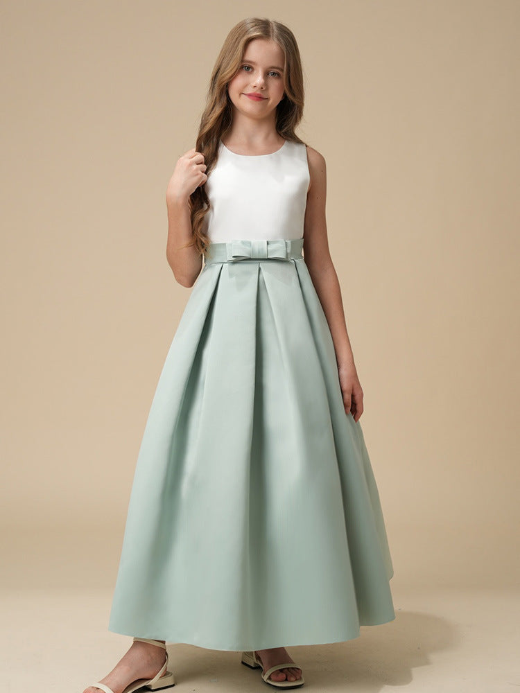 2025新款大童钢琴公主裙小提琴比赛表演出服装儿童礼服